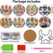 8 Pcs Chicken Diamond Art for Adults Coasters Animal Diamond Painting Coasters Kit for Beginners DIY Diamond Art Dot Coasters Diamond Art Painting Kits.